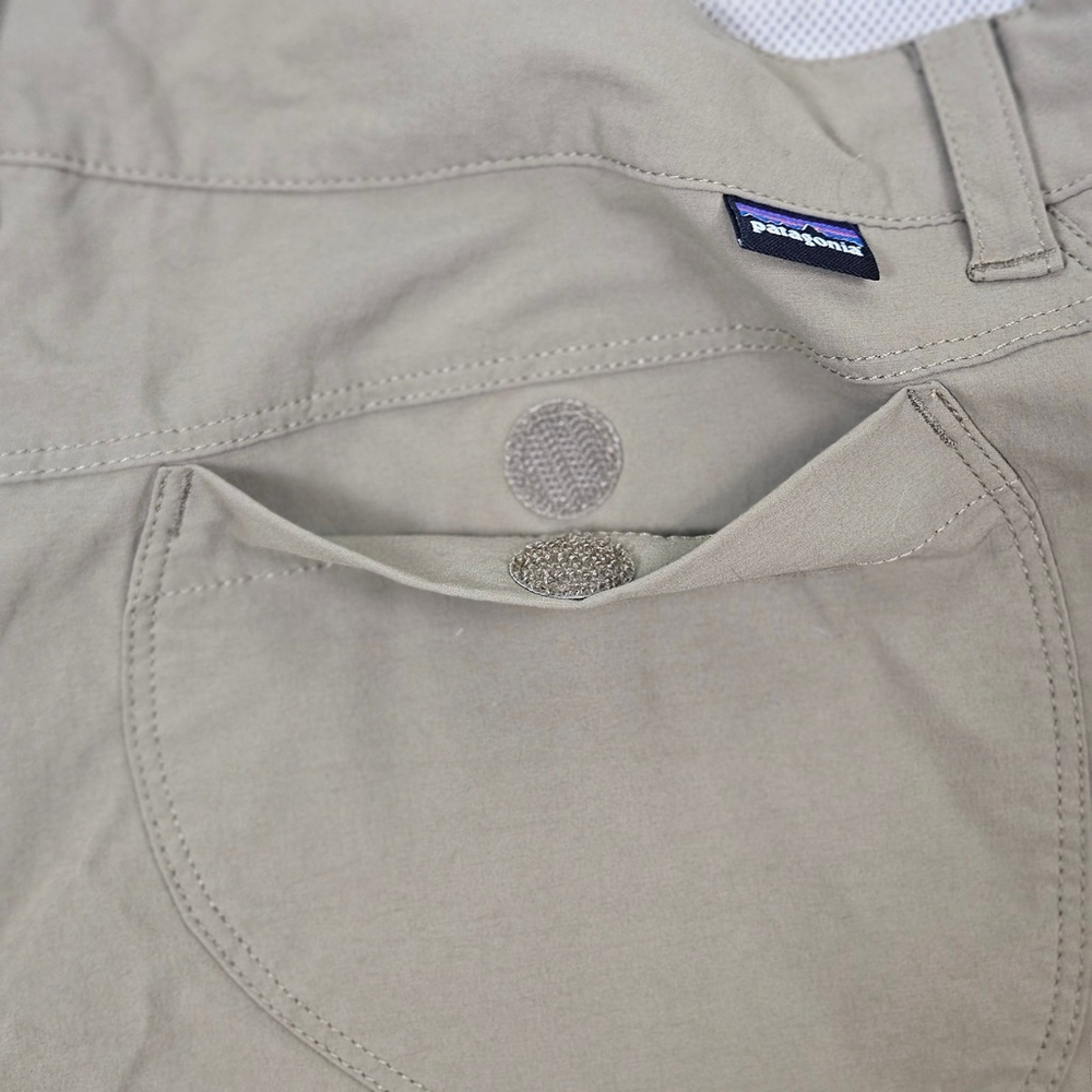 Patagonia Womens Rock Craft Shorts Tan Size 10 Hiking Climbing Outdoor Trail - Picture 9 of 15